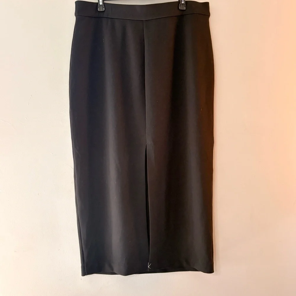 Express Black Pencil Skirt - Women's Tailored Midi - Picture 5 of 7